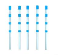 Lot de 5 tubes souples de rechange pour outils de nettoyage Tornado conçus pour l'entretien intérieur de voiture Flexible et durable