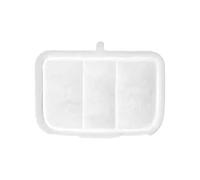 Lot de 5 unités de filtration compatibles avec Eversweet Max 3 l d'eau sans fil pour animaux domestiques VrS562 (blanc, 16,8 x 7,2 x 12 cm)