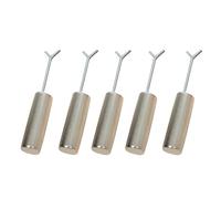 Lot de 5 vernis à ongles gel œil de chat, outils de nail art, ensemble d'aimants en forme de cœur, aimants à fil fin, ventouse puissante multifonction pour maison, salon, studio, bricolage et
