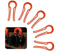 Lot de 5 verrous de bouton de cuisinière pour la sécurité des enfants, housses de bouton de four pour enfants et animaux domestiques, serrure de sécurité pour cuisinière à gaz, verrous de four à