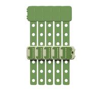 Lot de 5 verrous de sécurité pour bébé - Motif crocodile - Réglables - Sécurité enfant - Dispositif de protection de porte pour réfrigérateurs, armoires, tiroirs, portes doubles