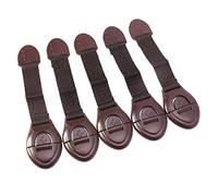 Lot de 5 verrous de sécurité pour portes de placard, tiroirs, réfrigérateurs, toilettes - Pour enfants et bébés