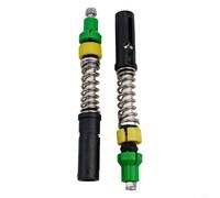 Lot de 5 verrous pour bâtons de randonnée 12 mm en plastique et 5 verrous | Compatible avec poteaux de 14 mm, mécanisme de verrouillage interne, réduit les vibrations, matériaux