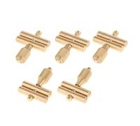 Lot de 5 vis de réglage robustes for bocal de saxophone, for fixation de ligatures de clarinette