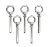 Lot de 5 vis d'expansion EyeBolt - Souvent utilisées pour suspendre des objets lourds - M8 x 90 mm/M8 x 80 mm/m8 x 100 mm