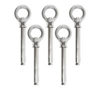 Lot de 5 vis d'expansion EyeBolt - Souvent utilisées pour suspendre des objets lourds - M8 x 90 mm/M8 x 80 mm/m8 x 100 mm