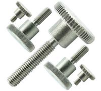 Lot de 5 vis moletées M8 x 20 mm - Forme haute - En acier inoxydable VA A1 - DIN 464 AGBERG