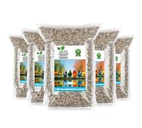 Lot de 5 x 3 kg de graines de tournesol rayées - Nourriture pour oiseaux sauvages - Tournesols - 15 kg