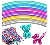 Lot De 50/100/150/200 Ballons À Modeler Multicolore 30 Cm Ballon Long Modelage Multicolores Pour Bricolage Fête Mariage (Couleurs vives-150)