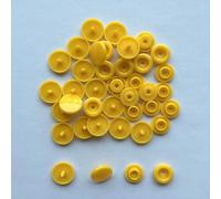 Lot de 50/100/150 boutons-pression T5 pour sac, pochette, boucle foncée, accessoires pour vêtements de bébé, en résine, Jin Huang, 200 pièces