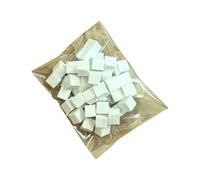 Lot de 50/100 éponges pour nail art - Mélange de vernis gel doux pour salon et maison - Blanc/coloré
