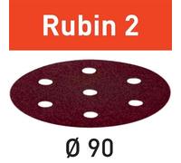 Lot de 50 abrasifs stickfix Ø90mm pour bois STF D90/6 P100 RU2/50 FESTOOL 499080