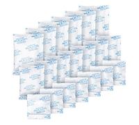 Lot de 50 absorbeurs d'humidité, 10/20/50 g de gel de silice de qualité supérieure pour le rangement, sachets déshydratants en gel de silice alimentaire pour le contrôle de l'humidité