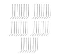 Lot de 50 aiguilles à coudre incurvées très résistantes pour cuir d'ameublement, cuir, tapis, toile, réparation