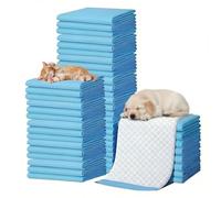 Lot de 50 Alese Jetable Bebe 45x60cm, FAHAKO 5 Couches Alaise Jetable Bébé Table a Langer Alèse Jetable Bébé Adulte Incontinence Chien, Absorbant Imperméable Alese Jetable pour Lit Voyage Poussette
