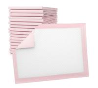 Lot de 50 alèses pour bébé jetables, imperméables - 40 x 60 cm - Rose - Monsieur Bébé