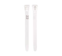 Lot de 50 anneaux de pattes réglables en plastique de 8 à 28 mm pour volaille, dinde, oie, canard, facile à utiliser,Blanc,50 pièces