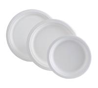 Lot de 50 assiettes rondes 23 cm