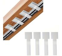 Lot De 50 Attaches-câbles Autocollantes Avec Crochets Et Serre-câbles Réglables for Organiser Câbles De Données, Casques Et Fils Électroniques(White)