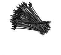 Lot de 50 attaches de câble en nylon pour harnais de câblage de véhicule et pour les tâches de fermeture éclair