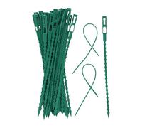 Lot de 50 attaches de jardin pour plantes grimpantes | Cravates pour plantes grimpantes | Attache rotative de jardin | Attaches de support réglables pour plantes et plantes