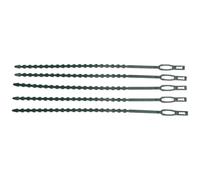 Lot de 50 attaches de jardin pour support de plantes, ligne de reliure réglable écologique (23 cm)
