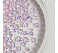 Lot de 50 autocollants 3D en cristal pour ongles - Manucure - Pierres précieuses - Accessoires de décoration pour ongles