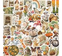 Lot de 50 autocollants autocollant stickers sticker kindle scrapbooking aesthetic ordinateur portable kindle Téléphone animaux rétro