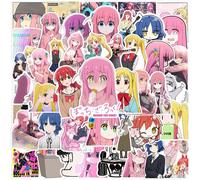 Lot De 50 Autocollants Bocchi The Rock! Anime Pour Ordinateur Portable, Pare-Chocs, Planche À Roulettes, Bouteilles D'eau, Ordinateur, Téléphone, Pack D'autocollants Anime Pour Enfants/Adolescents