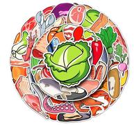 Lot de 50 autocollants en vinyle pour nouveau-né, thème de bébé, mignon, dessin animé, kawaii, décalcomanies imperméables pour ordinateur portable, bouteille d'eau, valise, skateboard, journal - 50