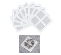 Lot de 50 Autocollants Jetables pour Canalisations de Douche, Attrape-Cheveux, Autocollants en Maille pour canalisations de Douche, Autocollants pour siphons de Sol