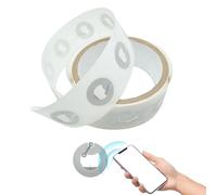 Lot de 50 autocollants NFC Ntag213 - Réinscriptibles - Puce NFC programmable - Mémoire de 144 octets - NFC - 25 mm - Pour tous les téléphones portables et appareils compatibles NFC