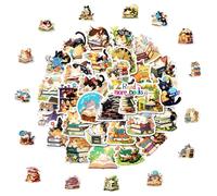 Lot de 50 autocollants pour bagages, fournitures scolaires, scrapbooking, décorations de bouteilles d'eau, trucs amusants, accessoires décoratifs pour ordinateur portable, voiture