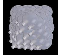 Lot de 50 balles couineurs de rechange pour animal domestique - 42 mm - Inserts bruyants pour animaux de compagnie - Balle couineuse pour chien B - Jouets indestructibles pour l'ennui des petits