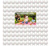 Lot de 50 balles de baseball anti stress en mousse de 6,35 cm, petitesBalles de sport, balles deBaseball anti stress pour soulager l'anxiété, mini balles de baseball pour fête sur le thème du