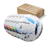 Lot de 50 balles de golf Speedsoft Ink Lakeballs de qualité AAAA/AAA - Balles de golf souples avec design encre visible