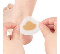 Lot de 50 bandages de talon adhésifs imperméables et invisibles pour enlever les callosités en plein air, camping, voyage