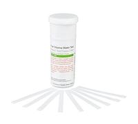 Lot de 50 bandelettes de test de chlore libre 0-300 ppm