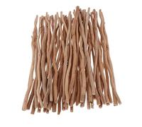 Lot de 50 bâtons de bois flotté naturel en bois rustique pour loisirs créatifs, décoration artistique, matériaux de travail du bois pour décoration de la maison, mariages, et plus encore - 40 cm