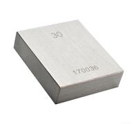 Lot de 50 blocs de jauge de 0,5 à 100 mm avec haute dureté en acier HRC64 Outil d'étalonnage de précision pour les applications d'inspection d'atelier et de métrologie