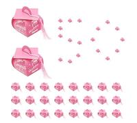 Lot de 50 boîtes à bonbons de remise de diplôme - Pour remise de diplôme, chapeau de docteur - Porte-souvenirs - Décoration pour l'école, l'université, les invités - Décoration de table