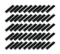 Lot de 50 boîtes à stylos en carton pour emballage, fournitures de papeterie, instruments d'écriture, papier kraft, cadeau