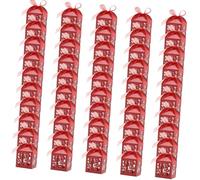 Lot de 50 boîtes de mariage en papier creux sur le thème des boîtes à bonbons, fournitures d'événement scolaire, pour breloques et cadeaux de fête