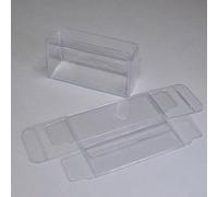 Lot de 50 boîtes de protection transparentes pour jouets de voiture 20/25/50 pièces, simple, tendance, belle et pratique