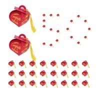 Lot de 50 boîtes de remise de diplôme - Support de décoration pour chapeau de docteur - Pour les fêtes de remise des diplômes, les universités et les collèges comme centre de table