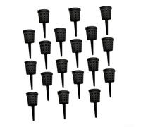 Lot de 50 boîtes d'engrais pour alimentation des plantes avec couvercles pour une distribution efficace des nutriments et une réduction des pertes dues aux intempéries et à la faune