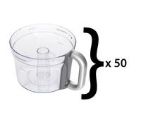 Lot de 50 Bols nu du AT647 Robot ménager (KW715905 AS00005349 KENWOOD)