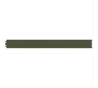 Lot de 50 bordures de pelouse, en acier laminé à froid, 10 x 103 cm, vert olive, bordure de jardin durable pour parterres et chemins, montage facile, idéale pour la maison et le jardin