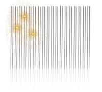 Lot de 50 bougies magiques XXL de 28 cm - Étincelles à la lumière des étoiles - Pour des occasions festives telles que les fêtes, les mariages, les anniversaires et le Nouvel An