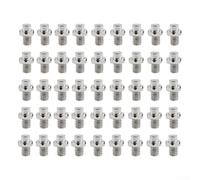 Lot de 50 boulons antidérapants pour pédale de vélo avec clé de rechange fiable pour vélo sûr (C)